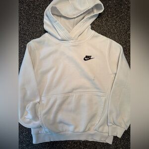 Boys Nike Classic White Pullover Hoodie